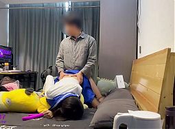 Family Sex- Skinny young Asian girl have sex with her big dick brother at the hotel