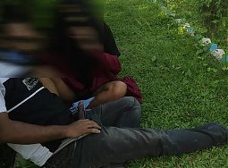 Boy and Girl Caught In Park Doing Sex