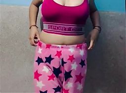 Big boobs Indian girl Nisha want a big Desi cock...