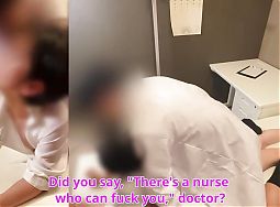 Husband, Im Sorry, Nurses Wife Is Trained to Dirty Talk by Doctor in Hospital #118